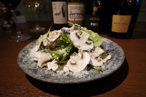 マッシュルームの料理の写真